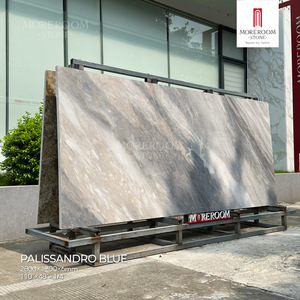 Gisha — carrelage de sol en marbre bleu, surface polie - Product Image 1