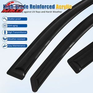 Viseras para Ventanas de GMC Acadia 07-16, Acadia Limited 17-20 y Saturn Outlook 07-10, Protección Lateral para Ventanas de Automóviles - Product Image 4