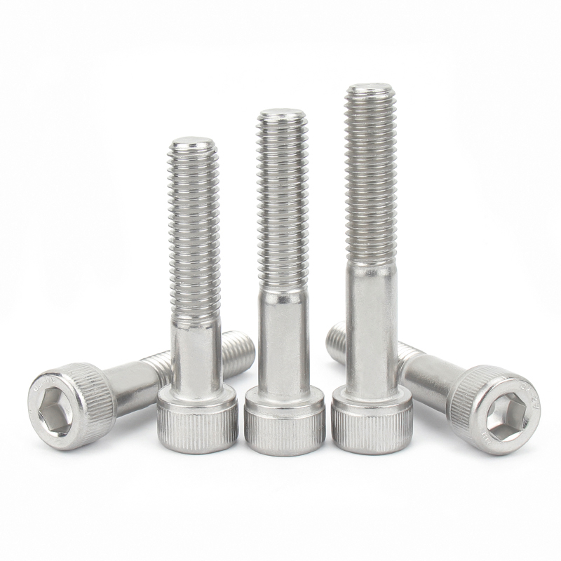 Stainless Steel Hex Bolts DIN912 Allen Head Bolts M4 M6 M7 M8 M10 M19 M21 Motorcycle Stainless Steel Hexagon Bolts