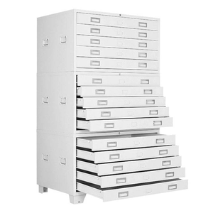 مخطط خزانة ورقي معدني بحجم 5 أدراج ، خزانة لحفظ الملفات ، رسم ملف ورقي فولاذية مخصص - Product Image 4