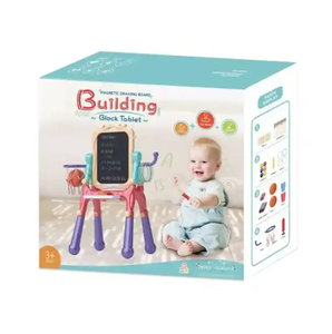 กระดานวาดภาพแม่เหล็กอเนกประสงค์ปรับได้ยาวสองด้านสำหรับเด็ก - Product Image 2