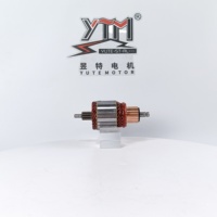 Rotor d'armature de démarreur automatique IM2132-ZZ pour Bosch 0399D56082 1004011075 23 fentes 11 dents DE 59mm L 149mm
