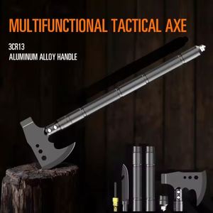 Pelle tactique multifonctionnelle pliable pour le camping, équipement d'urgence portable, hache de survie, multi-outils, logo personnalisé - Product Image 2