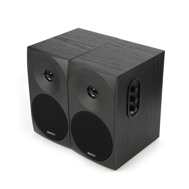 Classical Black Best Sellers AC Powered 40W Bt Home Theater System 2.0 Multimedia PC Speaker Bookshelf Home Theater