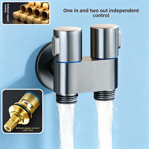 Moderno Kit de <span class=keywords><strong>Ducha</strong></span> Bidé de Acero Inoxidable Montado en la Pared <span class=keywords><strong>con</strong></span> Presión de Agua Ajustable, Fácil Instalación <span class=keywords><strong>para</strong></span> Hotel - Product Image 2
