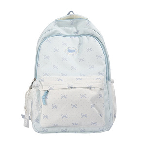 Mochila de verano 2026, nueva llegada, informal, minimalista, de gran capacidad, para estudiantes, ligera, con múltiples compartimentos para portátil. - Product Image 5