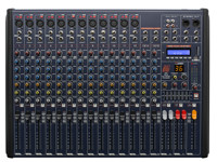 Xtuga MKX16 Pro, table de mixage numérique professionnelle avec 99 effets DSP, pour DJ de scène, 220V