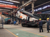 WOCATSPOM 100-720TPH Hochwertiger Stein- und Sandseparator Mobiler Kreisförmiger Vibrationssieb