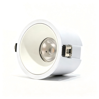 Spot encastré LED en aluminium moulé sous pression, projecteur de plafond à intensité variable de 5 % à 100 %, compatible avec le variateur Lutron Legrand Leviton Zooz