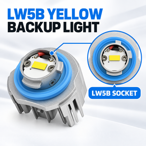 Bombilla LED L1B de Doble Color para Faros Antiniebla, Amarillo y Blanco, con Ventilador de Refrigeración, para Toyota Corolla C-HR Lexus UX, Autopartes Japonesas - Product Image 1