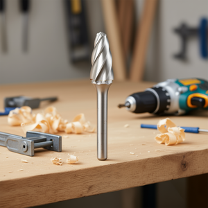 Fresa Rotativa de Punta Esférica Ttake Ab8500 de 3 mm, Carburo Sólido para Fresado de Metal y Madera - Product Image 3
