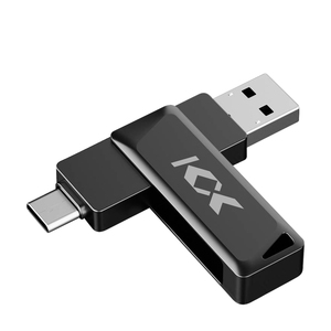 Wholesale Custom Logo USB Flash Pen Drives Type-C 32GB 64GB Memory Stick Disk New Metal Pendrives OTG