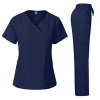 Scrubs Uniformen Sets voor vrouwen Medische scrubs Set Pak Ziekenhuisuniform Verpleegkundige Verpleegkundige scrubs Waterdichte medische uniformen Set