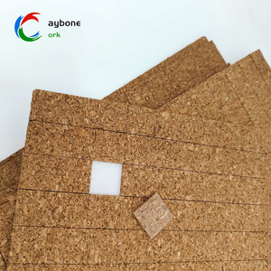 18*18*3mm tự nhiên Cork Spacer kính bảo vệ dính Cork Pads Cling bọt ủng hộ bảo vệ đệm vật liệu - Product Image 5