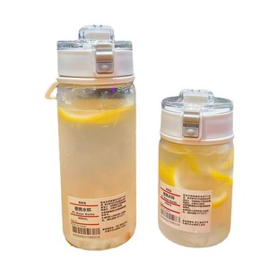 Hao Cai Plastic Water Bottle With Tea Infuser 500Ml Portable Travel Mug For Outdoor Use - Product Image 4