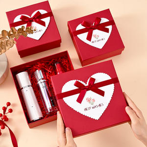 Día de San Valentín lápiz labial Perfume termo taza regalo caja de embalaje rojo boda compañero juguetes máscara peluca regalo tienda caja de papel - Product Image 5