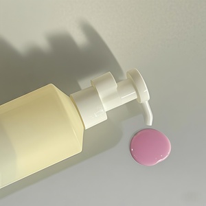 300ml-500ml Pet hình trụ mỹ phẩm Lotion bơm chai chăm sóc da tóc dầu gội kem bao bì tùy chỉnh in logo - Product Image 5