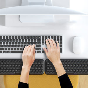 Support ergonomique en mousse à mémoire de forme pour le <span class=keywords><strong>coude</strong></span>, le bras, la paume, le poignet et l'avant-bras, antidérapant, design séparé, pour <span class=keywords><strong>bureau</strong></span>, en forme de L - Product Image 4