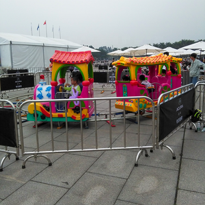 <span class=keywords><strong>Tren</strong></span> Eléctrico de Juguete para Parque de Atracciones con Vías para Niños y Adultos, Uso en Exteriores - Product Image 4