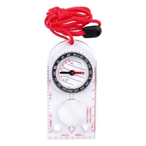 THƯỚC ĐO Bản Đồ La Bàn Du Lịch Phóng Đại Đa Năng Nhỏ Ngoài Trời Cắm Trại Đi Bộ Đường Dài Phiêu Lưu - Product Image 2