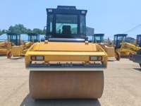 Machine de compactage tandem 10t 75kW pour le compactage des couches de bitume sur les nouveaux projets routiers