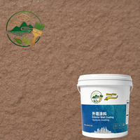 Peinture texturée effet granit et marbre pour murs extérieurs, revêtement liquide acrylique personnalisé OEM