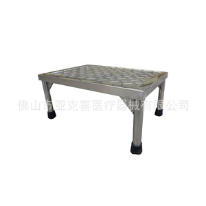 Thickened all-stainless steel footstool, suitable for home and outdoor use, non-slip <b>steps</b>, footstools, and hospital - Product Image 4