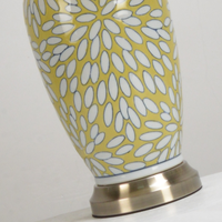 Lampe de bureau au design rétro vintage, en céramique, avec pièces décoratives modernes, style vintage
