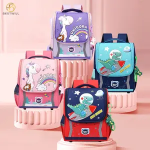 BESTWILL – sac d'école primaire à motif personnalisé pour enfants, sacs à dos pour filles, sacs d'école pour enfants