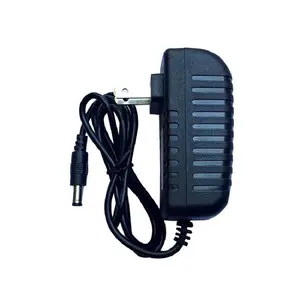 Adaptador de parede universal led ac dc, adaptador de tomada ac 9v 2a para câmera euro us