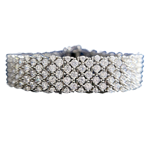Nouveau <span class=keywords><strong>bracelet</strong></span> européen et américain pour femmes, serti <span class=keywords><strong>de</strong></span> pierres scintillantes, bijoux <span class=keywords><strong>de</strong></span> mariage haut <span class=keywords><strong>de</strong></span> gamme - Product Image 1