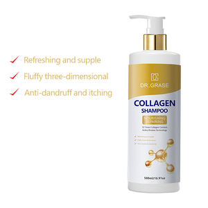 Shampoo au collagène avec formule naturelle biologique nourrissante et rafraîchissante anti-pelliculaire pour la réparation des cheveux secs et abîmés - Product Image 2