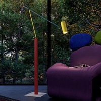 Nouveau Style lampes de poisson colorées salon canapé coin moderne métal intelligent led lampadaire debout