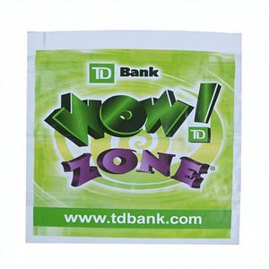 Bolsas de Compras Rígidas Biodegradables de LDPE con Asa de Lazo y Fuelle Lateral con Sellado Térmico - Product Image 1