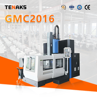 Centre d'usinage à portique CNC 5 axes robuste TENAKS GMC2016 avec broche BT50 et système de commande GSK