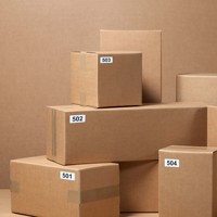 Autocollants numérotés en PVC 2x4cm, autocollants résistants aux UV, pour l'inventaire des dossiers d'entrepôt, 500 étiquettes par rouleau