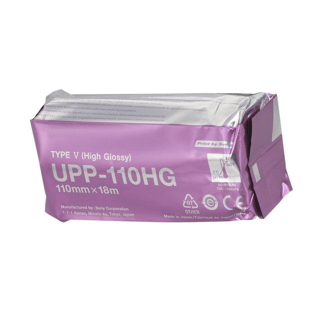 Ultrasound Paper UPP-110HG Thermal Print Upp 110 High Gloss Film Compatible with sony Printer