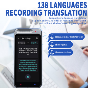 Dispositivo de Traducción VORMOR Z6, Traductor en Línea Multi-idioma, Traductor de Voz Global para Vietnamita, Italiano, Árabe, Inglés - Product Image 3