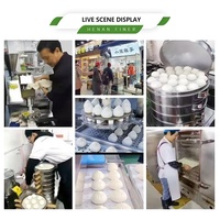 Machine automatique compacte pour la fabrication de petits pains fourrés à la vapeur, idéale pour les momo et baozi – Offre spéciale