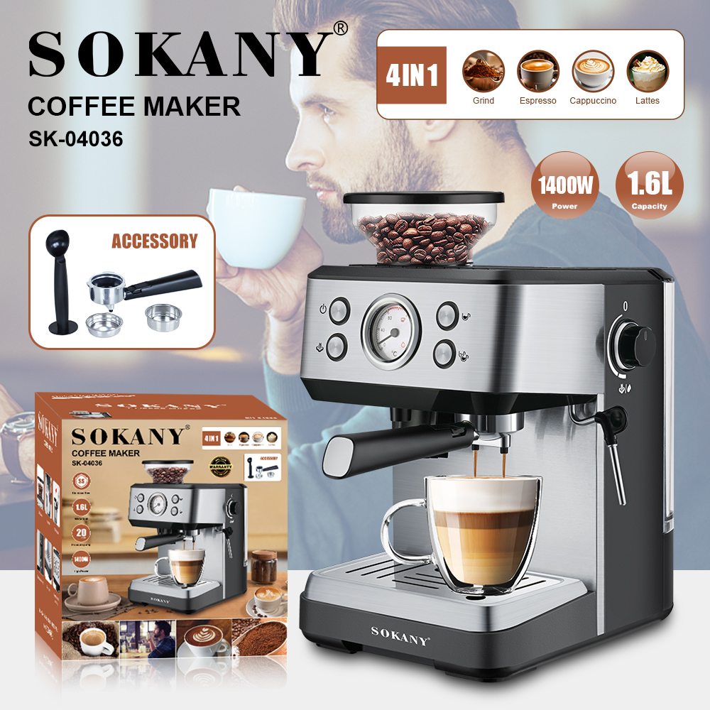 SOKANY Coffee Maker Complete Setup