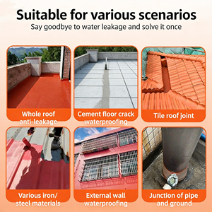 <span class=keywords><strong>Membrana</strong></span> Impermeable de Caucho Resistente a la Intemperie, la Más Vendida, <span class=keywords><strong>para</strong></span> Reparación de Fugas en Techos de Hormigón y Metal, Fácil Aplicación - Product Image 2