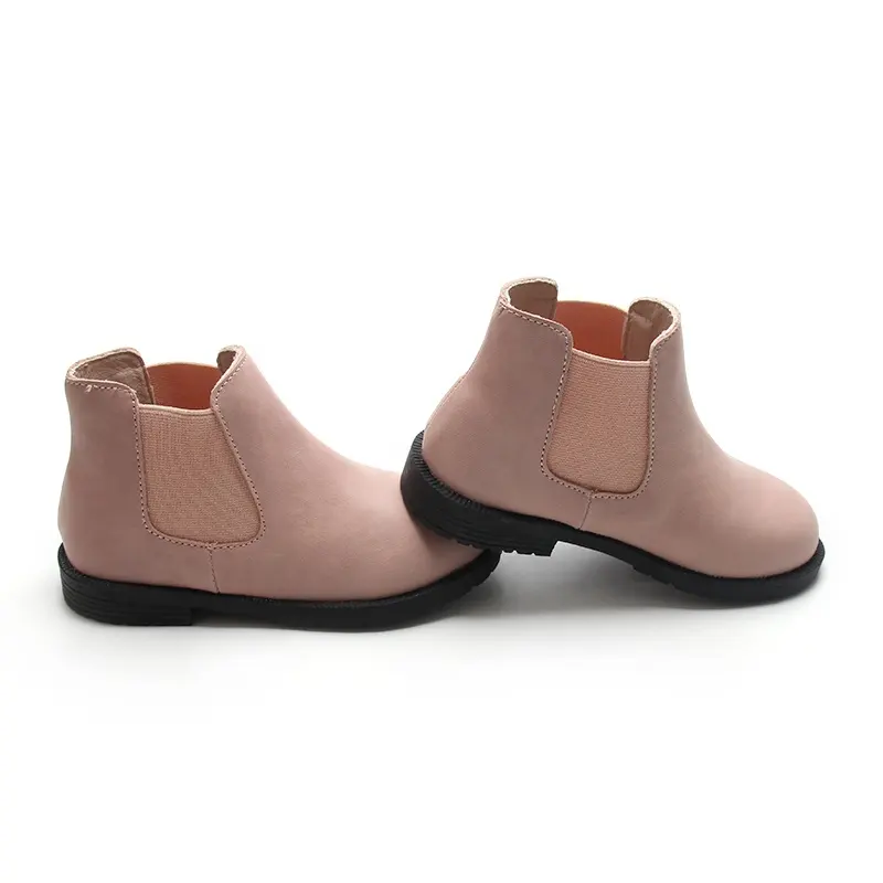 Lightweight Winter Shoes for Girl Snow Boots High Top Winter Footwear Slip on Toddler Girl Ankle Pink Boots