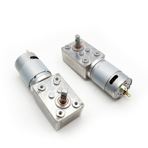 강력한 소형 12 볼트 모터 저속 웜 감속기 기어 박스 브러시 모터 <span class=keywords><strong>370</strong></span> - Product Image 1