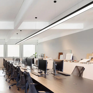 Суэц, промышленный магазин, Светодиодная лента, подвесной потолочный линейный светильник для офисного освещения - Product Image 2