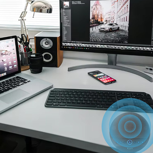 Kurumsal Seviye Kablosuz Mikrofon Sistemi - Yapay Zeka Gürültü Azaltma Özellikli ve USB-C Ses Arabirimli Dizili Konferans Hoparlörü - Product Image 2