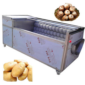 Machine personnalisée en acier inoxydable pour le lavage des légumes et le nettoyage des bulles d'air - Product Image 1