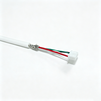 كابل كهربائي حلزوني داخلي 4P4C-4PIN RJ9، كابل بيانات USB نحاسي نقي رباعي النواة بتصميم حلزوني