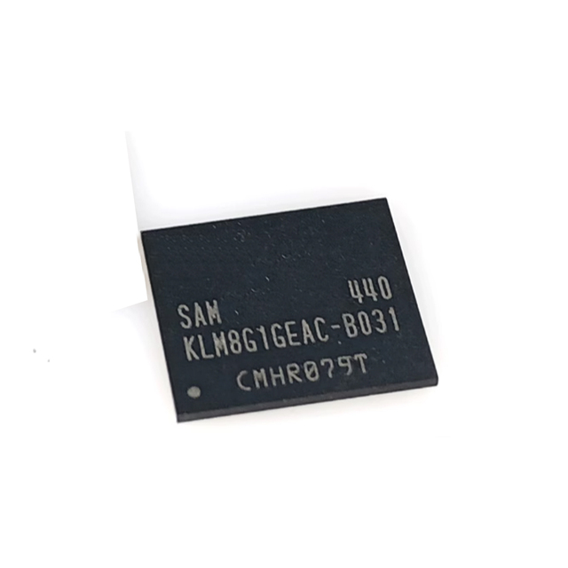 KLM8G1GEAC-B031 BGA163 8GB EMMC Font Memory Chip IC