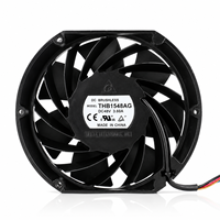Ventilateur de refroidissement axial à inverseur Delta DC 48V 3.60A AC EC 12V 24V 172X150X51MM 17CM 17251 PWM à roulement à billes, grand volume d'air THB1548AG