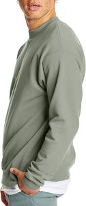 เสื้อสเวตเชิ้ตคอกลมทรงหลวมปักลายผ้าฝ้ายผสมคุณภาพสูง EcoSmart Fleece สำหรับผู้ชาย  ปรับแต่งได้ตามต้องการ - Product Image 3